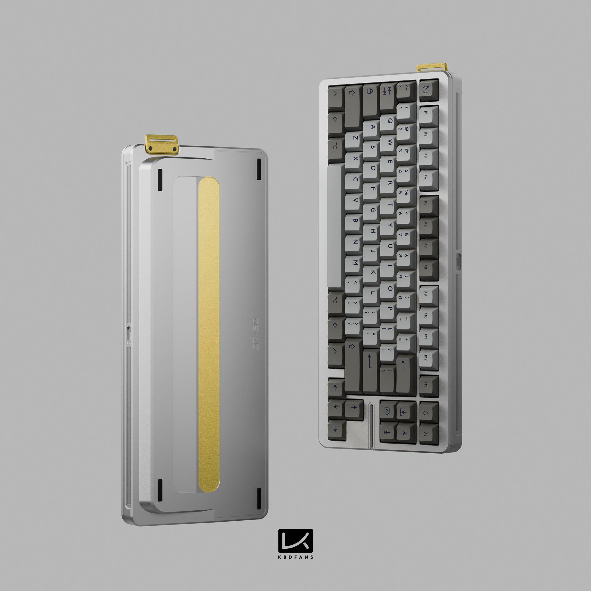 美品 KBDfans GT-80（Wooting80HE用高品位アルミケース) 美品 KBDfans GT-80（Wooting80HE用高品位アルミケース) KBDfans