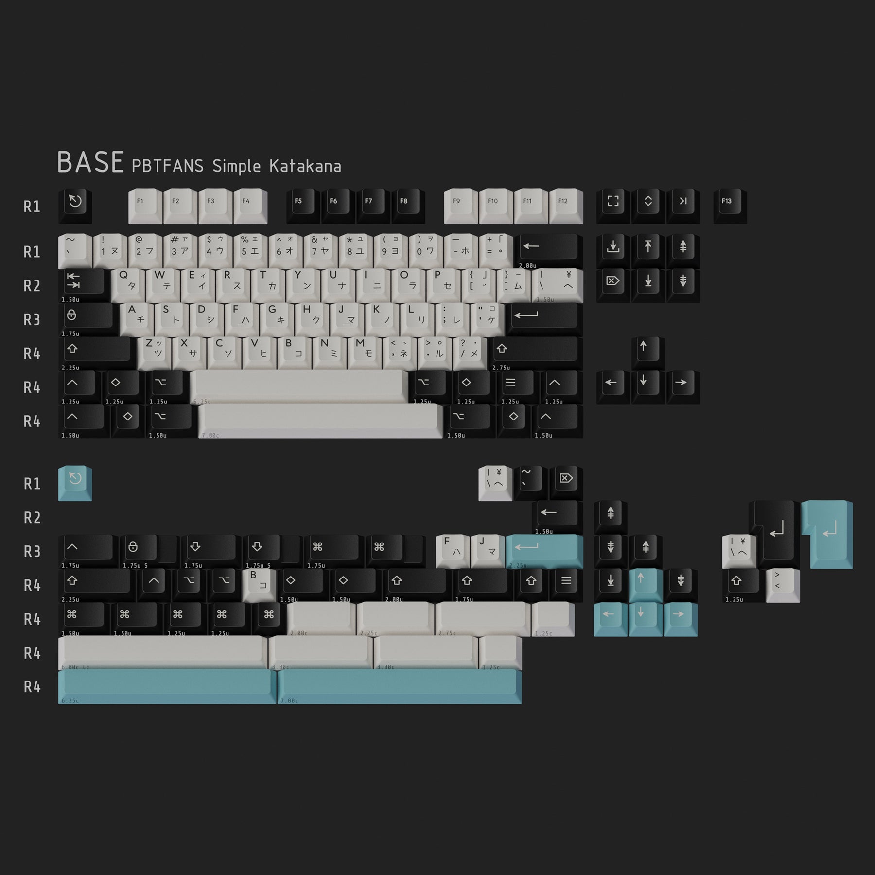 PBTfans Simple Katakana