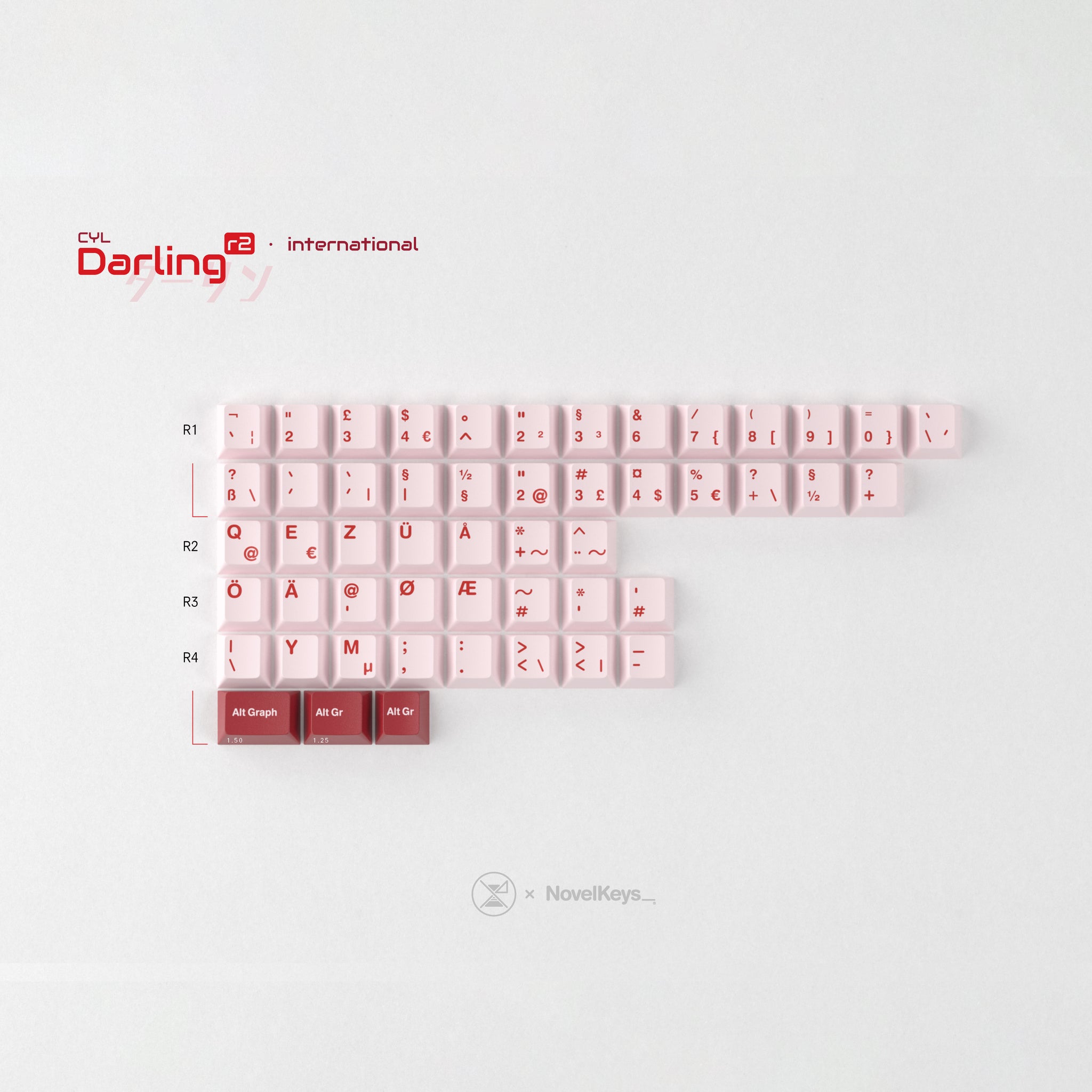 GMK CYL Darling – KBDfans® Mechanical Keyboards Store