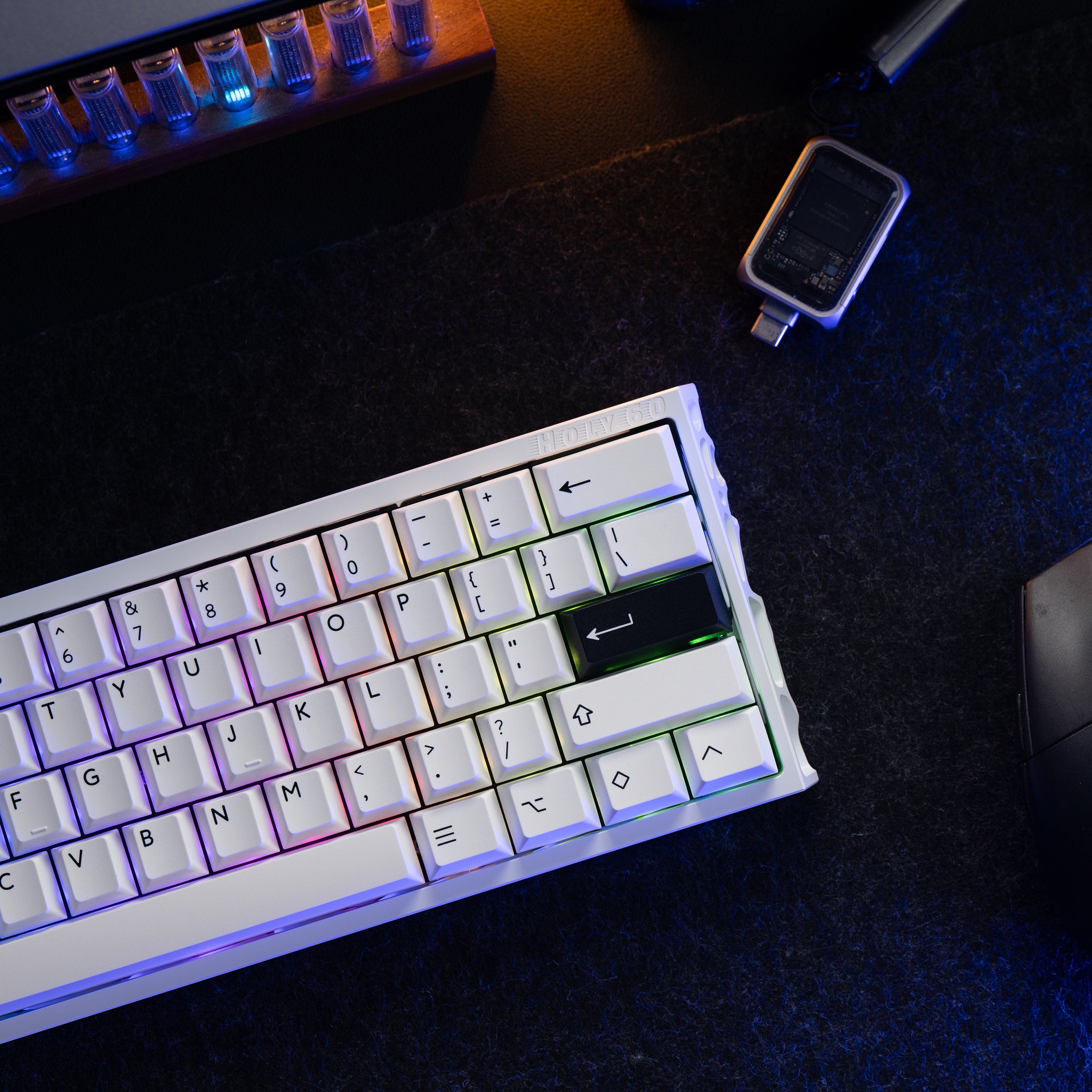 E-white Holy60 KBDfans キーボード KBDfans HYPESHOP – HE Holy60 Tofix キーボード