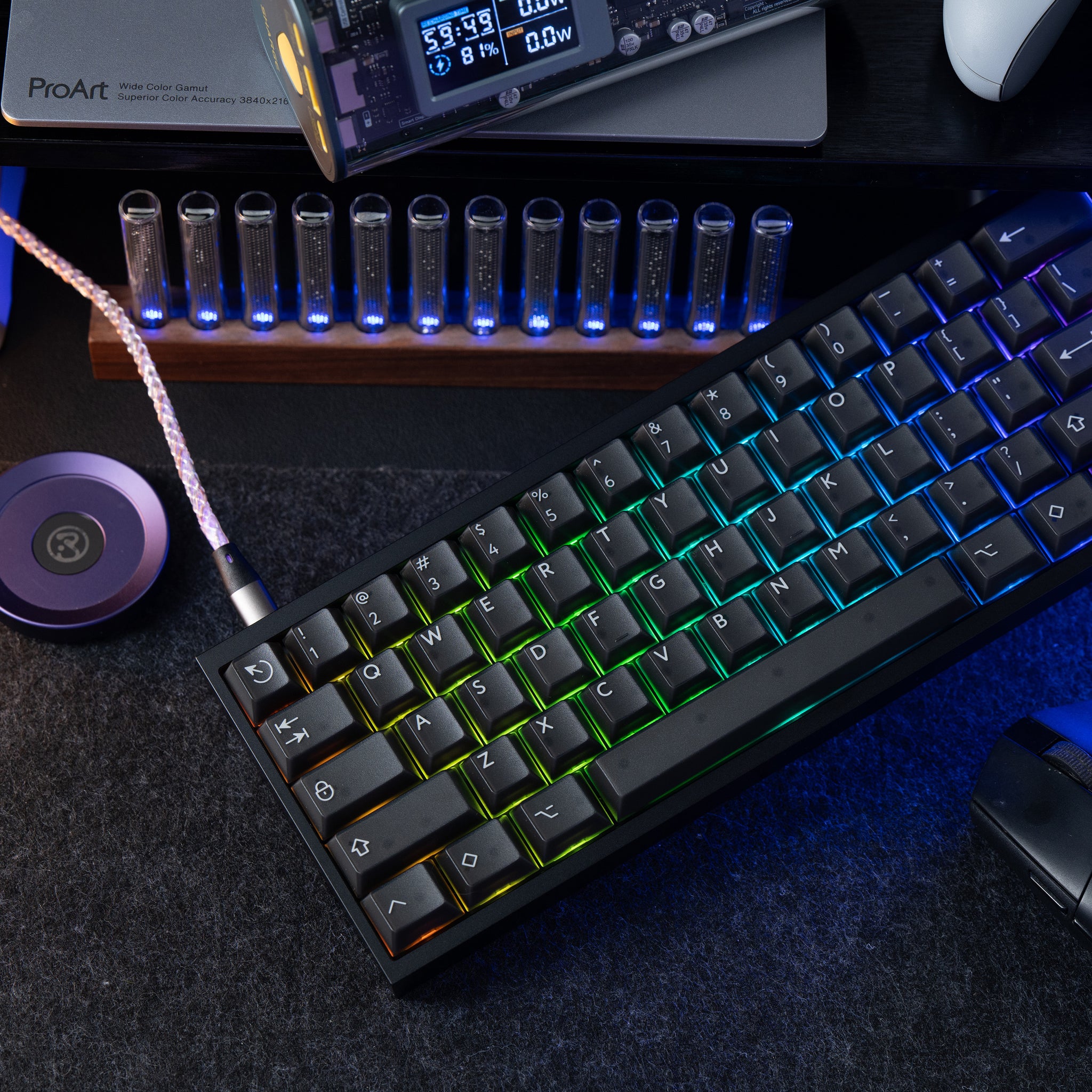 Tofu60 HE磁気ゲーミングキーボード、すぐに使用可能 – KBDfans