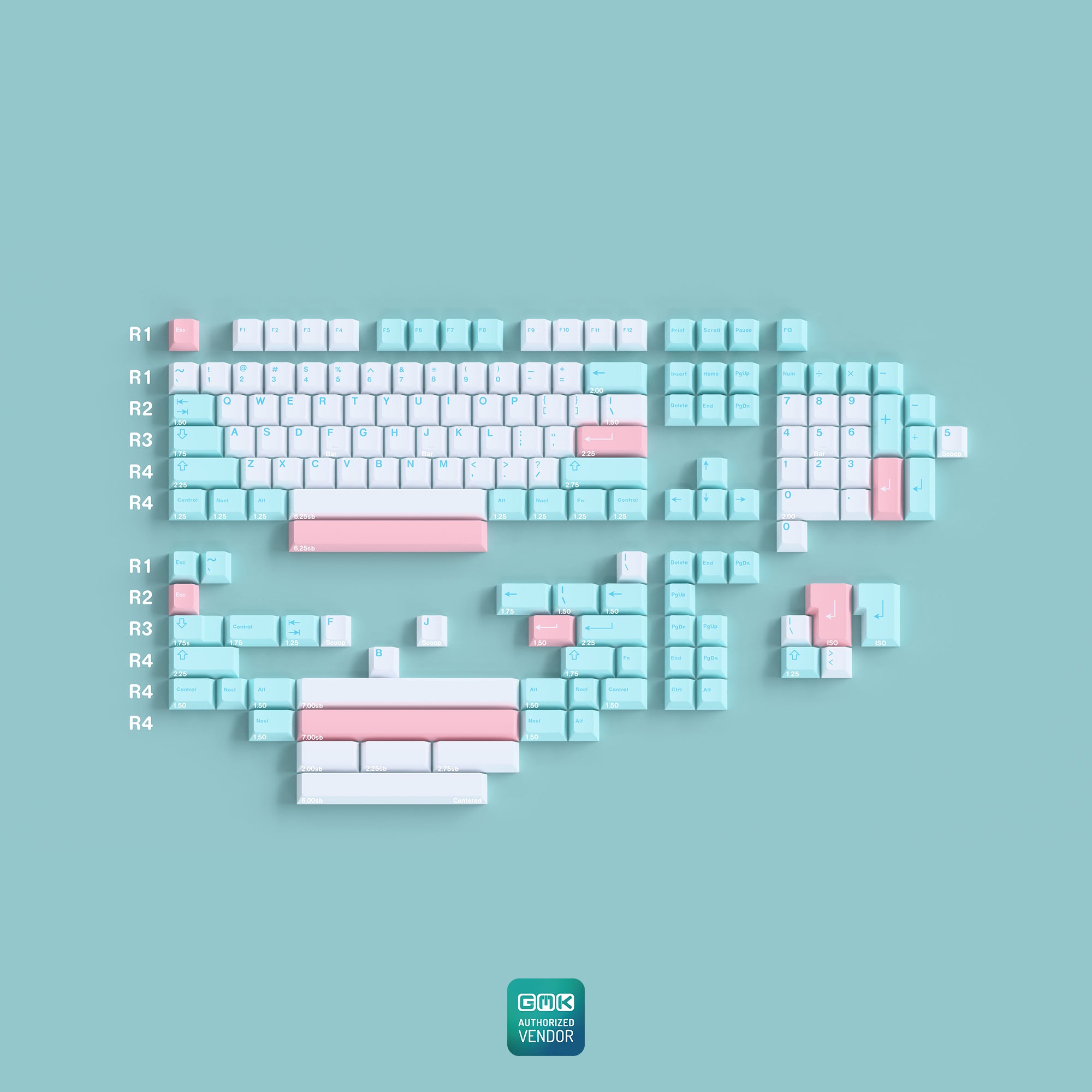 GMK GREG + extensions kit キーキャップ