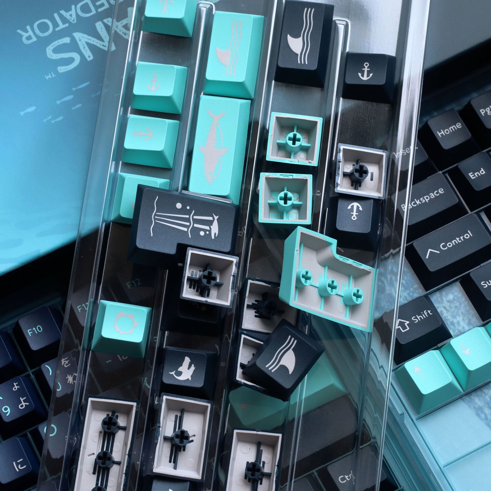 PBTfans Deep Sea Predator – KBDfans® Mechanical Keyboards Store